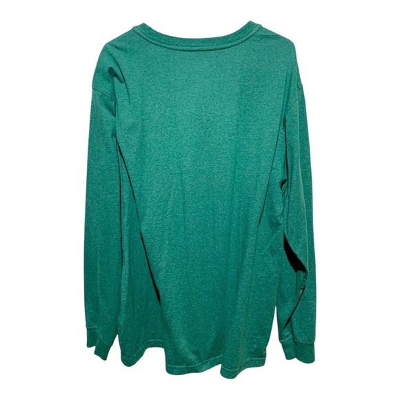 Carhartt Men's Forest Green Long Sleeve Tee - Picture 3 of 4